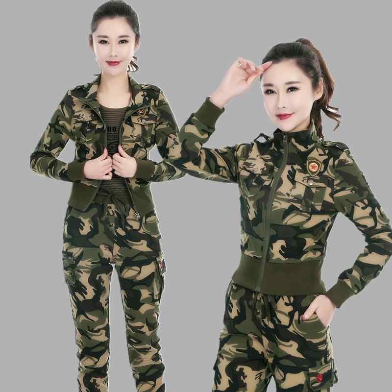 偽装服 レディース 社交ダンス お召しもの 綿 偽装柄 トップス より良い ズボン下 セットアップ 3点仕掛ける 年月 耐摩耗 ミリタリー 生き残ること取り組み サバゲー2