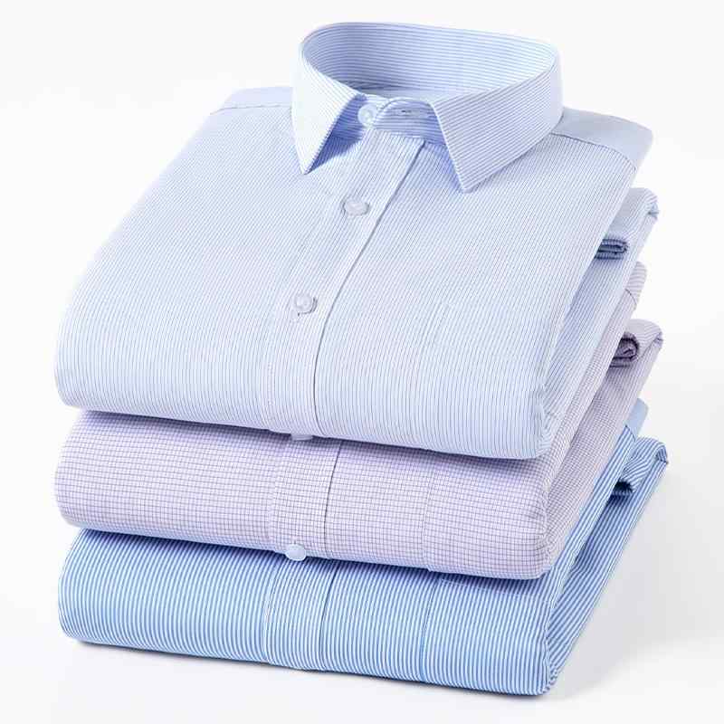 シャツ メンズ 男性用 秋冬 ビジネス フォーマル 厚手 長袖 コットン ウール混紡 暖かい 白シャツ トップス