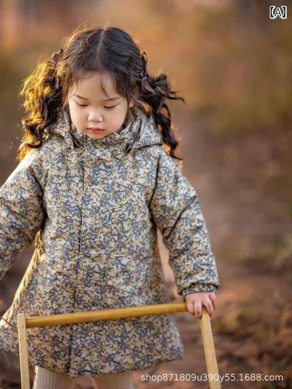 子供用コート 秋冬 加厚 中綿 ベビー 派手柄 防風 ジャケット 男の子 女の子 幼児 アウター ジャンパー 裏起毛 80cm 90cm 100cm