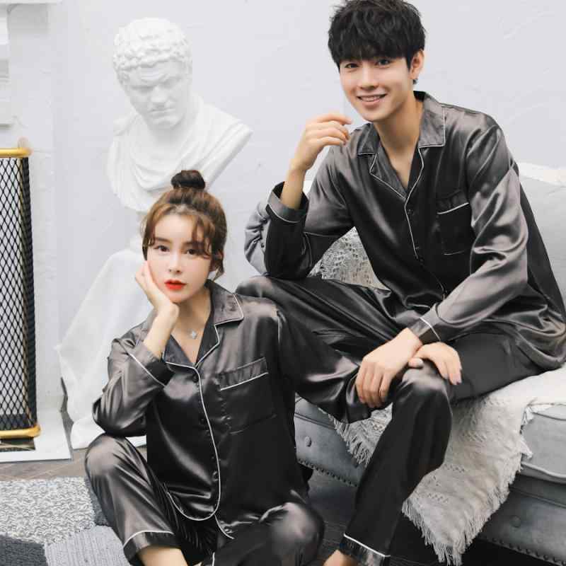 パジャマ レディース 春秋 韓国 かわいい 高密度 再生繊維 ルームウェア 長袖 メンズ リラックス セットアップ 部屋着 寝間着