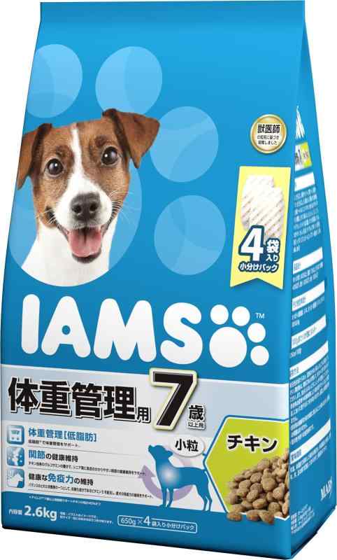 アイムス (IAMS) ドッグフード 7歳以上用 体重管理用 小粒