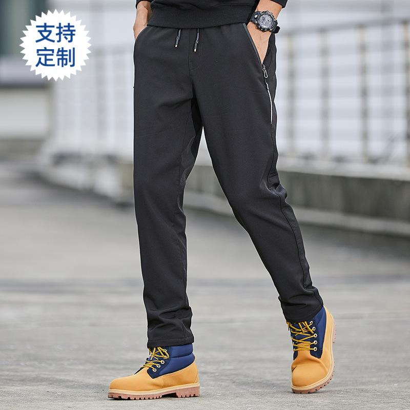 パンツ 男性用 アウトドア 秋冬 防風 防寒 裏起毛 登山 ズボン ブラック グレー ネイビー M L XL 2XL 3XL 4XL 5XL