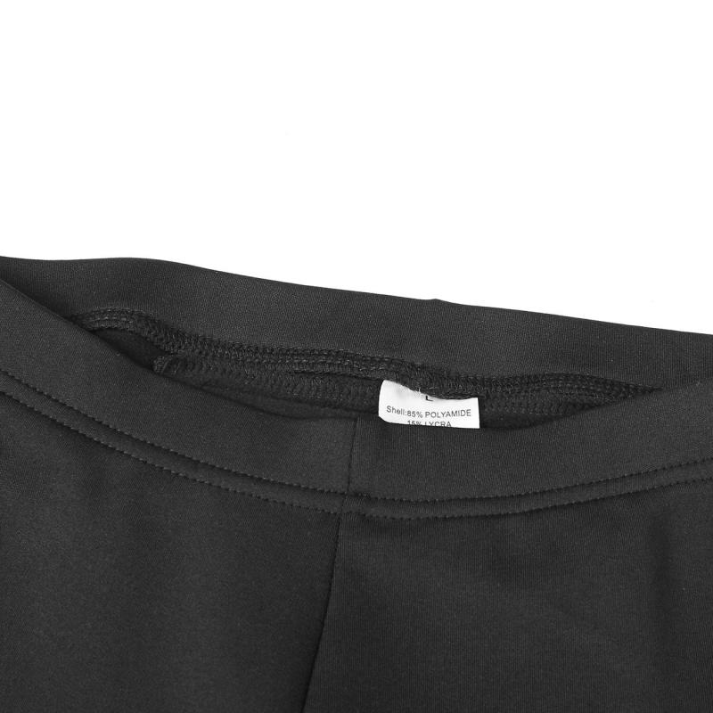 サイクルパンツ 男性用 裏起毛 秋冬 保温 伸縮性 タイツ 自転車 ウェア ロングパンツ ブラック