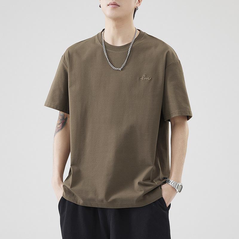 Tシャツ メンズ 半袖 コットン 接触冷感 ベースレイヤー インナー カットソー トップス ルームウェア 部屋着 カジュアル