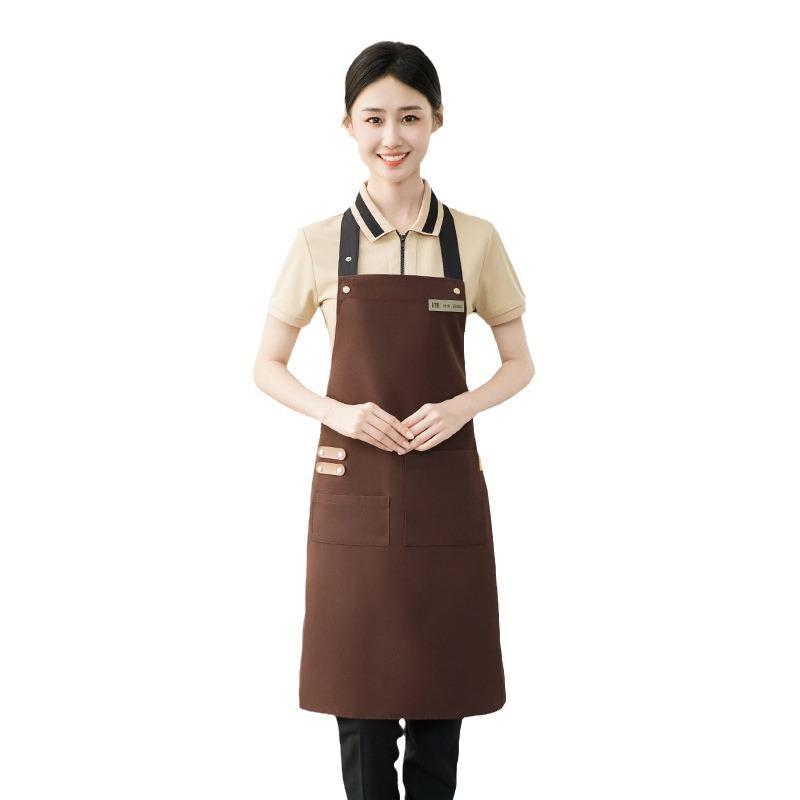 エプロン レディース メンズ 子供 業務用 防水 防油 撥水 無袖 ポリエステル カフェ 飲食店 制服 ユニフォーム DIY ガーデニング 料理教室 絵画 陶芸2
