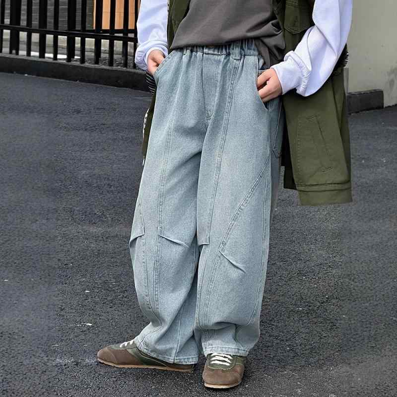 子供用ジーンズ 子供服 長ズボン 春秋物 コットン デニムパンツ 120cm 130cm 140cm 150cm 160cm 170cm