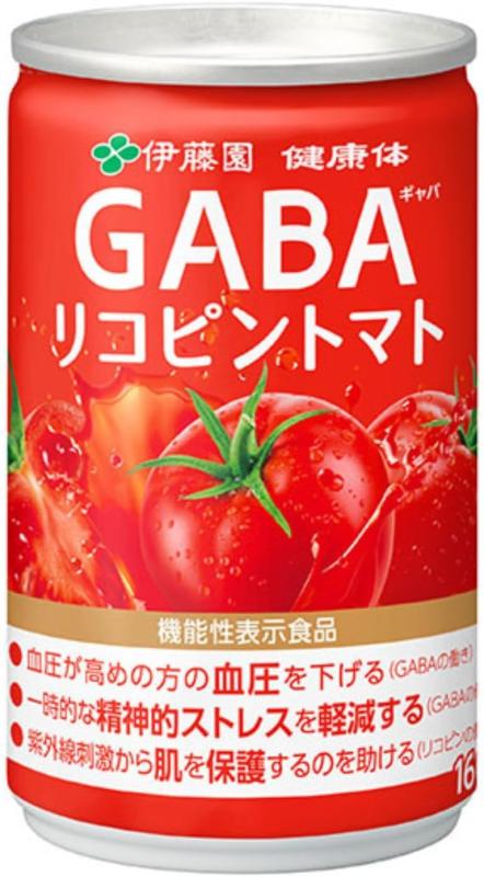 ［機能性表示食品］【伊藤園健康体 公式通販】GABAトマト 缶 160g×30本 1ケース GABA配合 トマトジュース 飲みやすい 酸味控えめ フルーティー 野菜飲料 まとめ買い