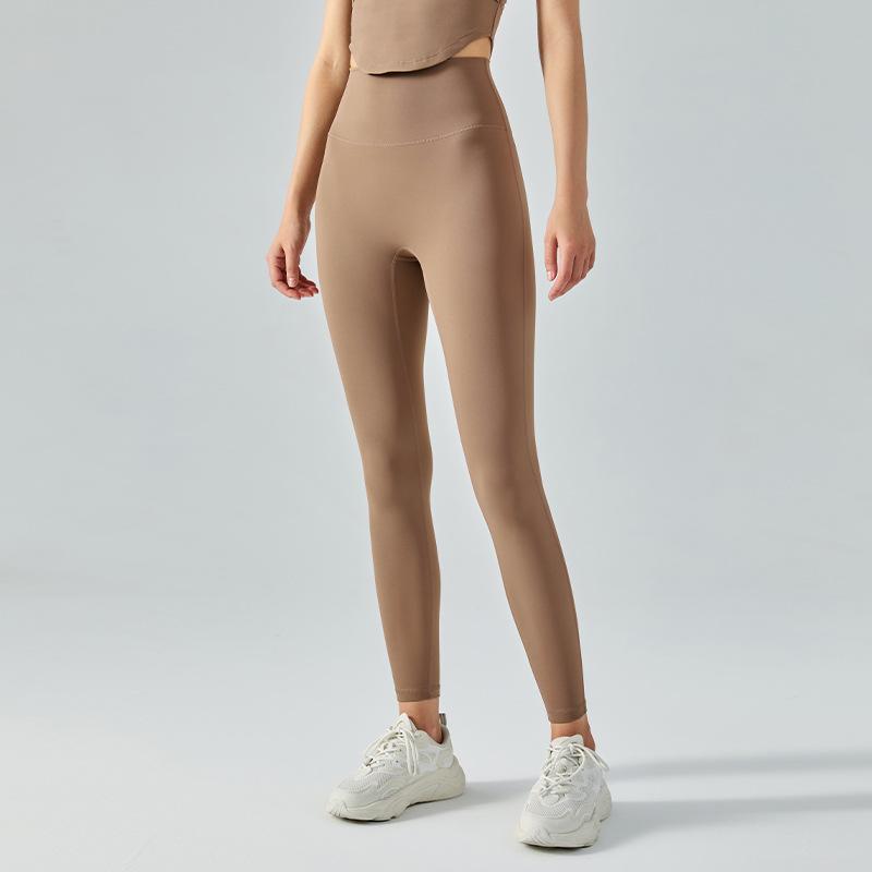 ヨガパンツ レディース スポーツレギンス 高腰 桃尻 美脚 ロング丈 伸縮性 ジム フィットネスパンツ S M L XL ポリエステル ナイロン アンコラレッド ココア カーキ マロン 石墨グレー ブルーパウダー レトロレッド 抹茶 海岩グレー クレイパ