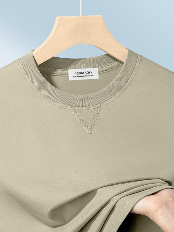 Tシャツ メンズ 男性用 半袖Tシャツ トップス カットソー 丸首 綿 コットン 薄手 無地 シンプル カジュアル