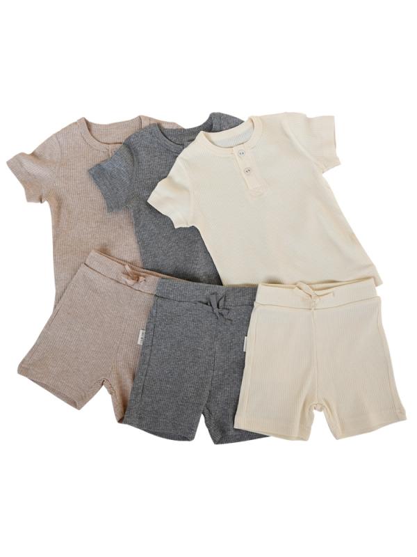 子供用パジャマ Tシャツ 短パン 上下セット モダール ベビー服 男の子 女の子 半袖 ルームウェア 寝巻き 春夏 秋冬 80 90 100 110 120cm