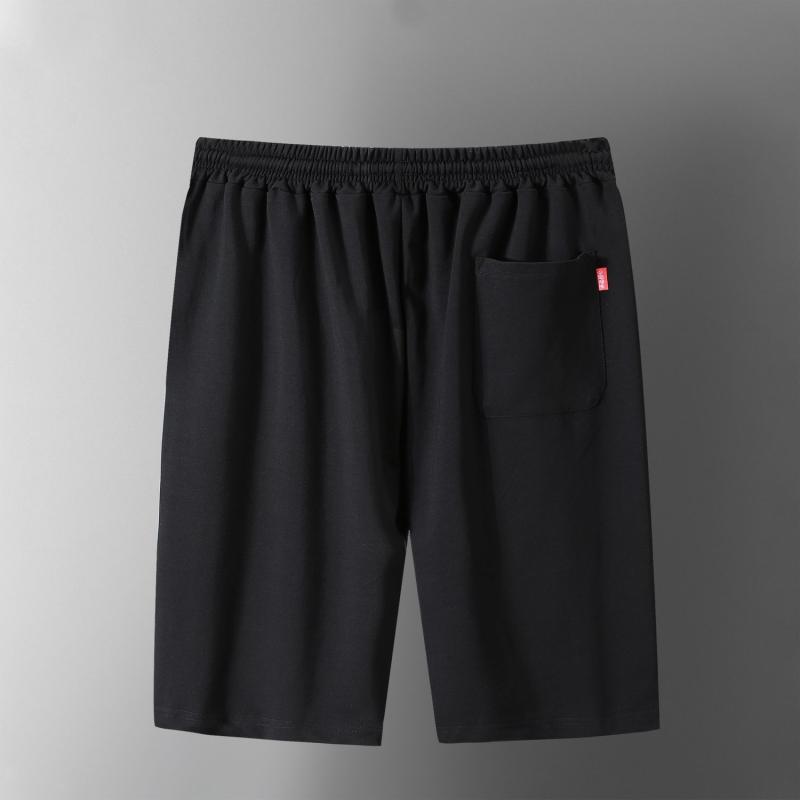 ハーフパンツ 男性用 大きいサイズ 綿 スウェットパンツ ゆったり 5分丈 膝丈 黒 XL 2XL 3XL 4XL 5XL 6XL 7XL 8XL 9XL 10XL