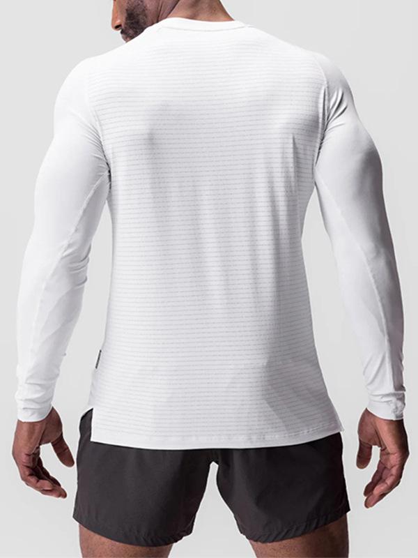 Tシャツ メンズ 男性用 裏起毛 あったかインナー 長袖Tシャツ スポーティー カジュアル 肩切り替え カットソー トップス ポリエステル混紡 秋冬 ブラウン グレー ホワイト ネイビー ブラック