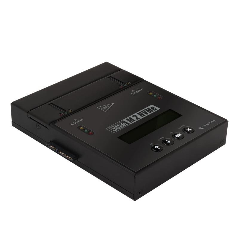 センチュリー M.2 SSD(NVMe/SATA)＆SATA HDD/SSD対応データコピー&amp;イレースマシン KD25/35M2NV2_FP｜ブリルビ