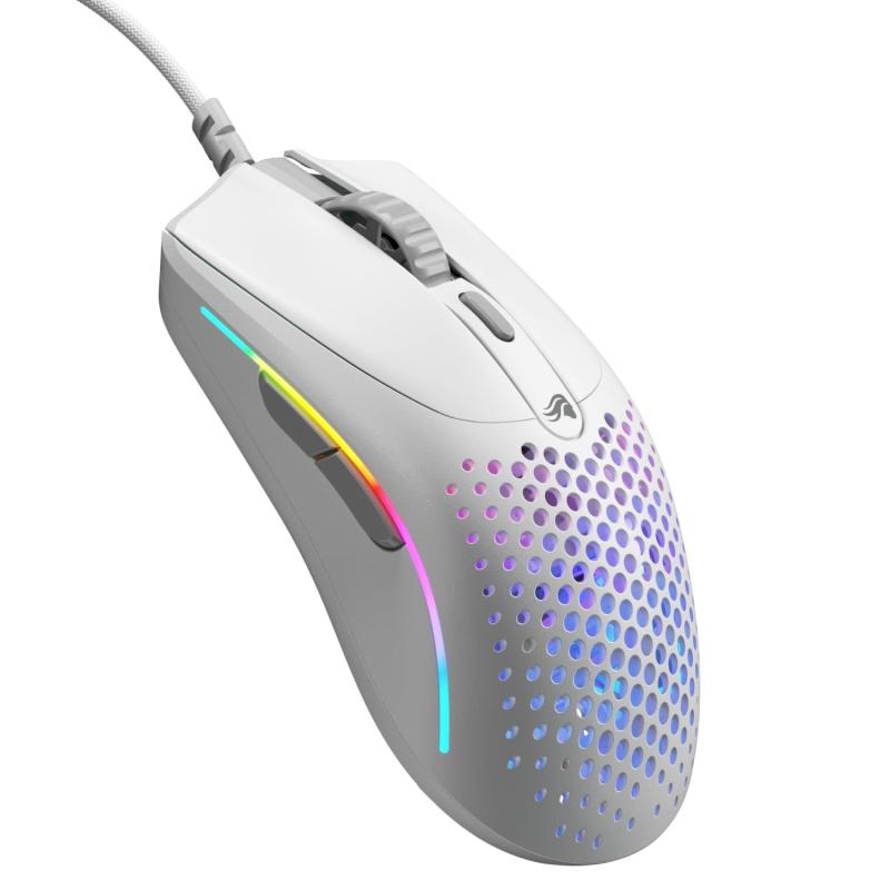 Glorious Model O 2 Mini Matte White 軽量 有線 ゲーミングマウス GLO-MS-OMV2-MW MS0739
