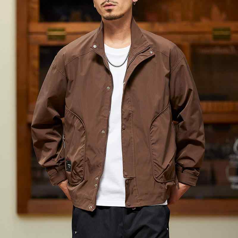 プルオーバー メンズ 成人男性用 心地よい 表どおり 耐摩耗 多衣嚢 長袖 ミリタリー 細工物 無地 年月 黒いこと系 カーキ 象牙色