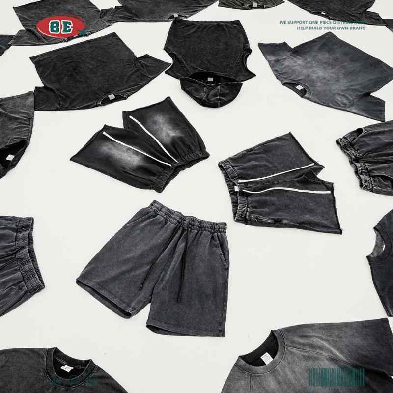 Tシャツ メンズ 男性用 半袖 水洗 コットン100% ウォッシュ加工 ダメージ加工 ルーズ ゆったり ストリート2