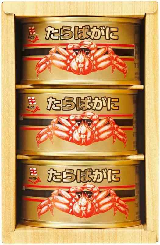 極洋 たらばがに (100g×3缶) かざり付ける箱入