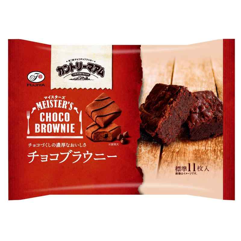 不二家 カントリーマアムマイスターズ（チョコブラウニー） 124g×18個