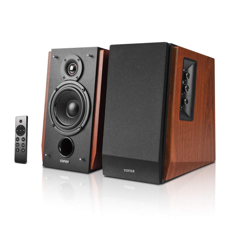 Edifier R1700BTs 2ウェイ アクティブ ブックシェルフスピーカー Bluetooth V5.0 66W RMS出力 アンプ内蔵 0.75インチ・トゥイーターと4インチ・ウーファー ブルートゥース(aptX & aptX HD)/R