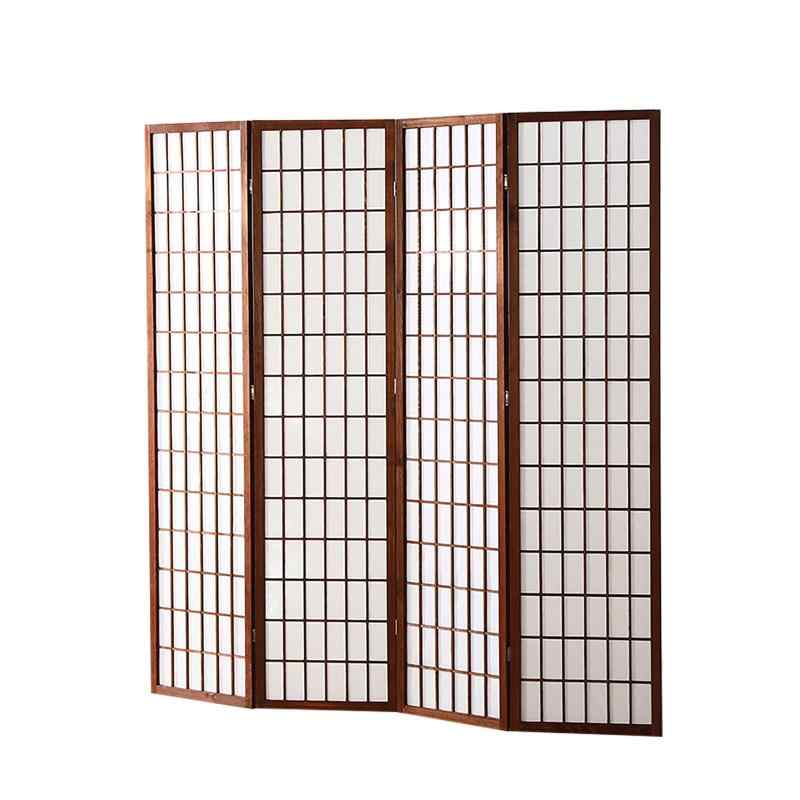 fuyutu パーテーション 4連 間仕切り 和風衝立 高さ150/178cm スクリーン おしゃれ 完成品 部屋 仕切り 屏風 目隠し 軽量 折りたたみ 飲食店 オフィス 事務所|ブリルビ