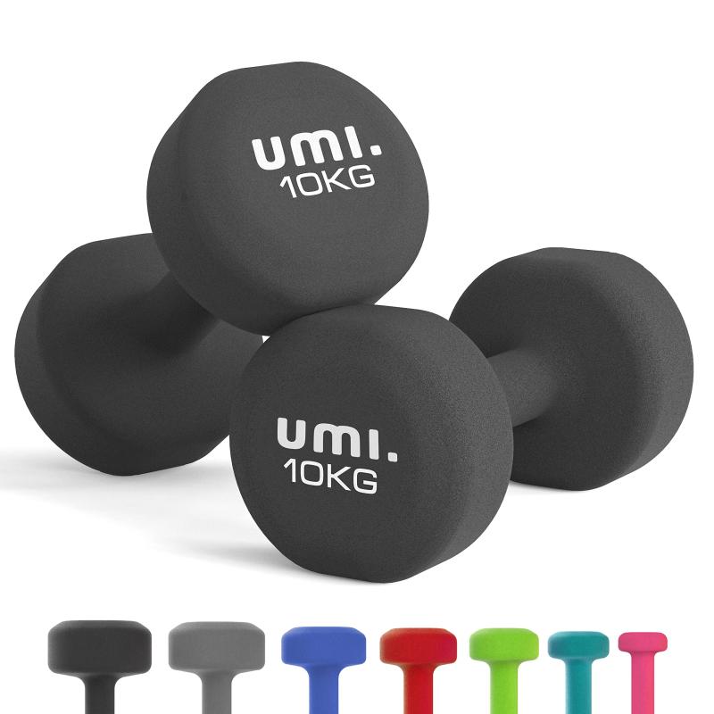 [ ブランド] Umi(ウミ)- ダンベル 2個セット 1kg/2kg/3kg/4kg/5kg/8kg/10kg 筋トレ ダンベル ?? ウエイト カラー ダンベル 鉄アレイ dumbbell
