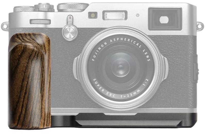Fujifilm X100V 用ハンドグリップメタル