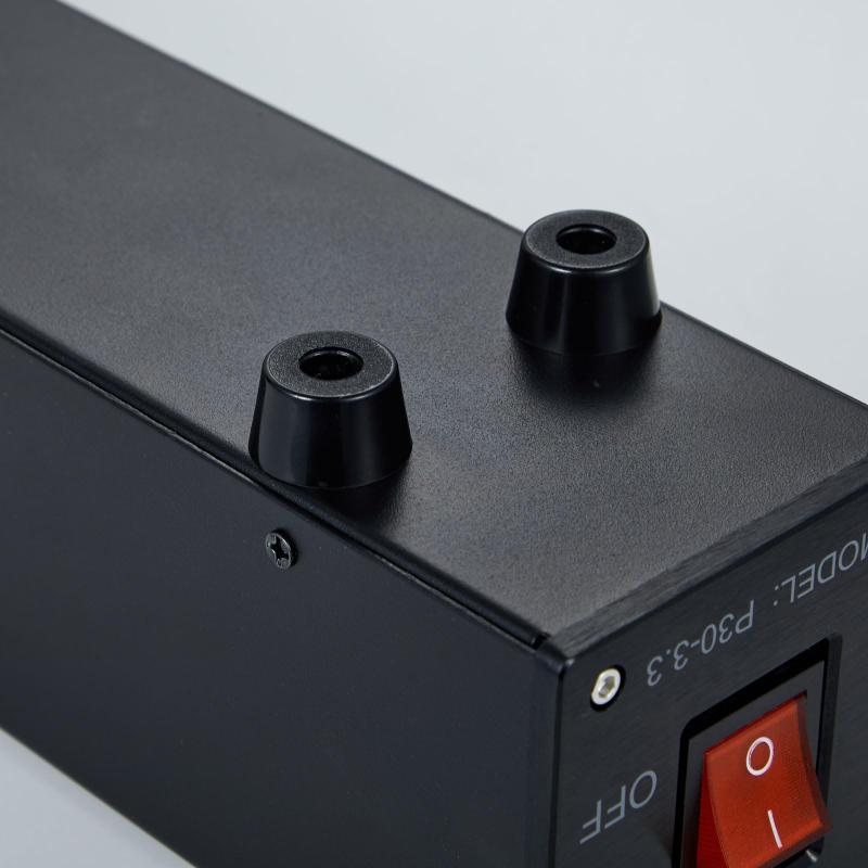 Pailvens ACパワーフィルターパワーコンディショナー、ディスプレイ付き、4ウェイズ電源ソケット
