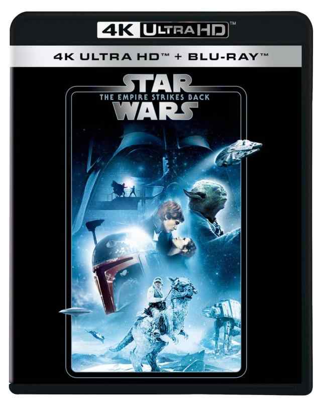【中古】スター・ウォーズ　エピソード5／帝国の逆襲　４Ｋ ＵＨＤ ＋ ブルーレイ セット [Blu-ray]｜ブリルビ