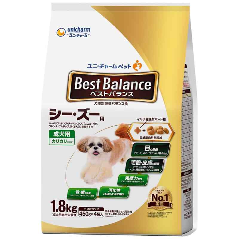 ベストバランス ドッグフード ドライ カリカリ仕立て シー・ズー用 成犬用