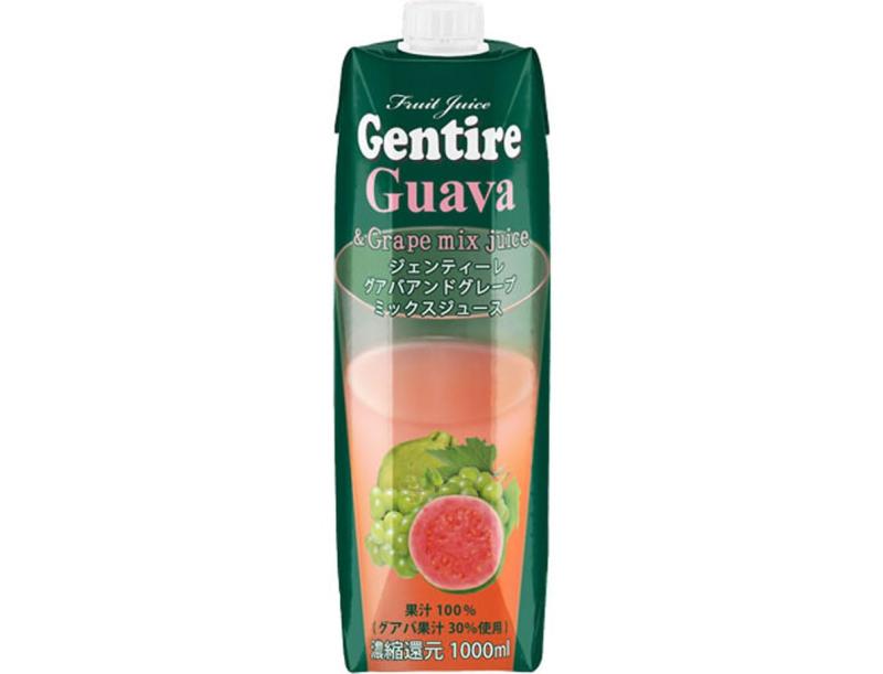 Gentire100%フルーツジュース グァバ 1000ml×12本