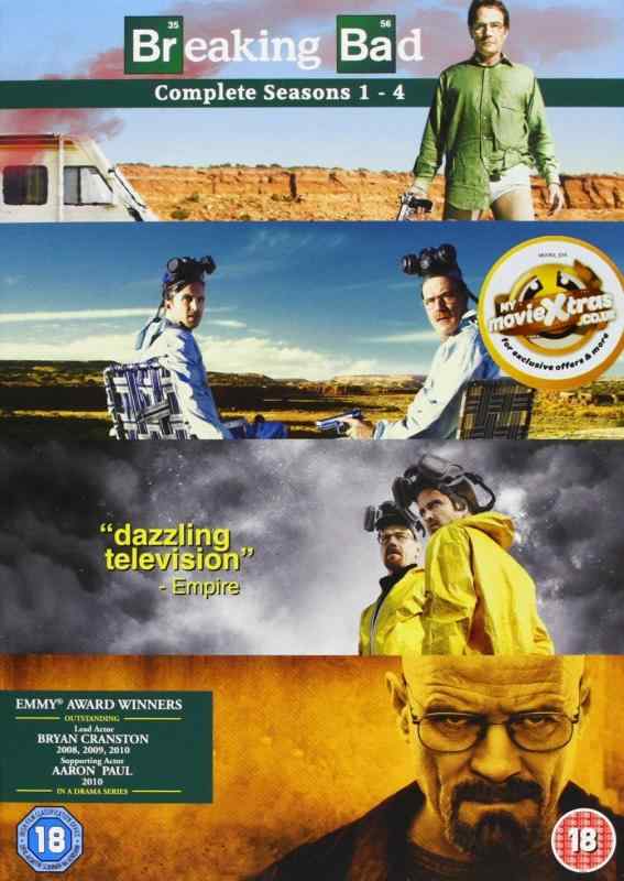 【中古】Breaking Bad - Season 01 / Breaking Bad - Season 02 / Breaking Bad - Season 03 / Breaking Bad - Season 04 - Set [DVD]｜ブリルビ