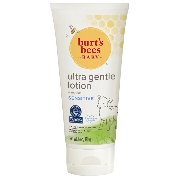 【楽天市場】ベイビーローション 赤ちゃんの敏感肌に 栄養を補う 保湿 シアバター ホホバ アロエ 天然由来成分 98.9 バーツビーズ
