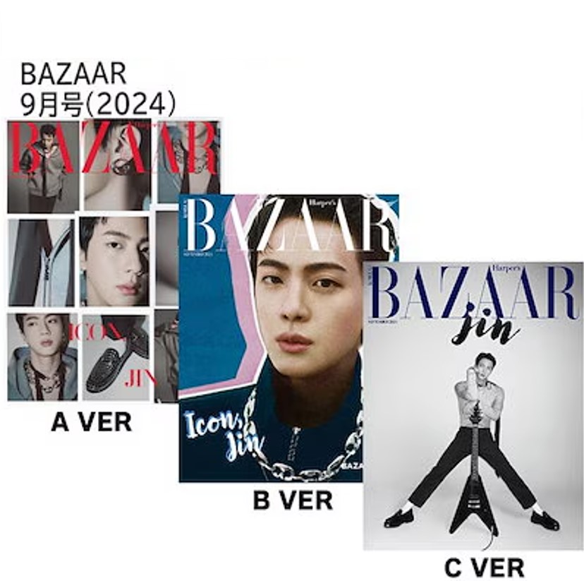 楽天市場】BTS JIN 表紙 / 雑誌 W KOREA Vol. 7 3種中選択 2024