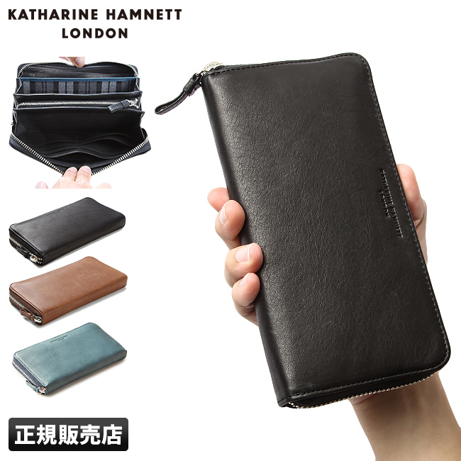 楽天市場】【最大30倍】特典付き｜キャサリンハムネット 財布 長
