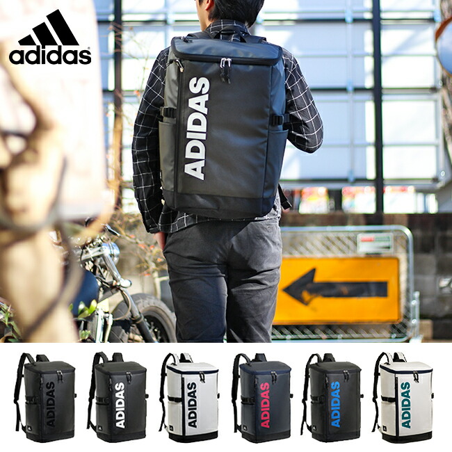 楽天カードで追加 7倍 アディダス リュック メンズ リュックサック 30l スクエア レディース ボックス型 防水 レディースバッグ 通学 高校生 男子 女子 女の子 メンズ レディース Adidas ビジネス バグズ当店の商品はすべて 日本正規品 です 安心してお買い物