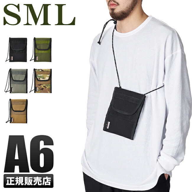 【最大34倍】エスエムエル 財布 お財布 ショルダー ネックウォレット ネックポーチ ショルダーウォレット ブランド スマホ 縦 メンズ レディース SML 909305