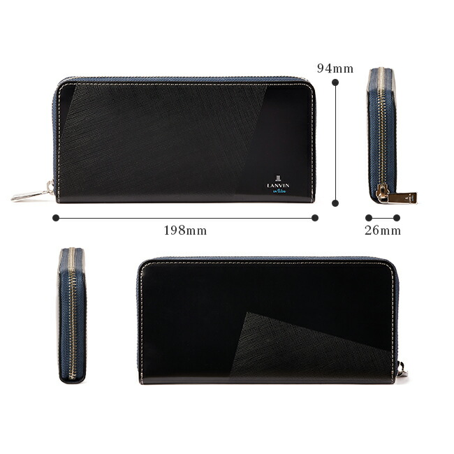メンズ レディース ブランド ランバンオンブルー 店内全品 あす楽 対応 ラウンドファスナー ブランド 財布 En En Bleu 長財布 楽天カード25倍 最大 8 10限定 長財布 Lanvin パーシャル マスターピース正規取扱店 Bugs