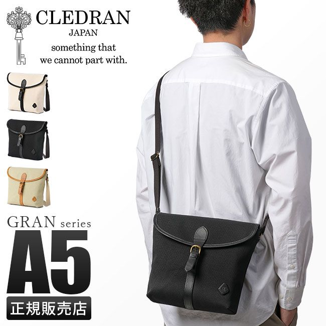 【5H限定豪華プレゼント 7/21 19時～】クレドラン ショルダーバッグ レディース ブランド 斜めがけ 日本製 CLEDRAN CL3632｜マスターピース正規取扱店 BUGS