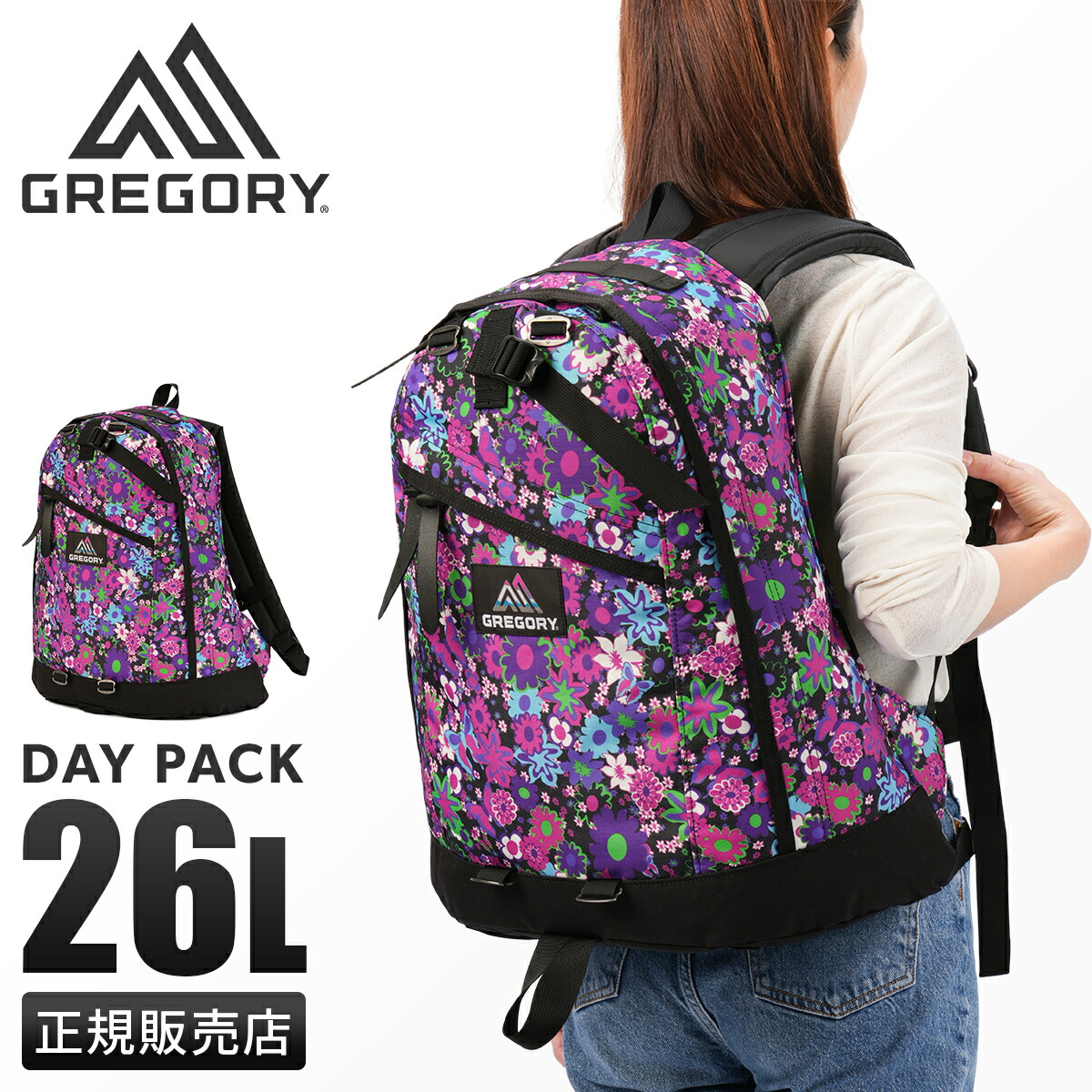 【新品タグ付き】GREGORY CLASSIC DAY リュック カラーブロック 新品タグ付き】GREGORY CLASSIC DAY リュック カラーブロック