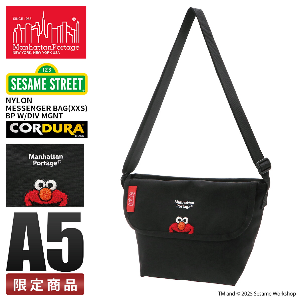 バナナマン×マンハッタンポーテージ MessengerBag バナナマン マンハッタンポーテージ メッセンジャーバッグ