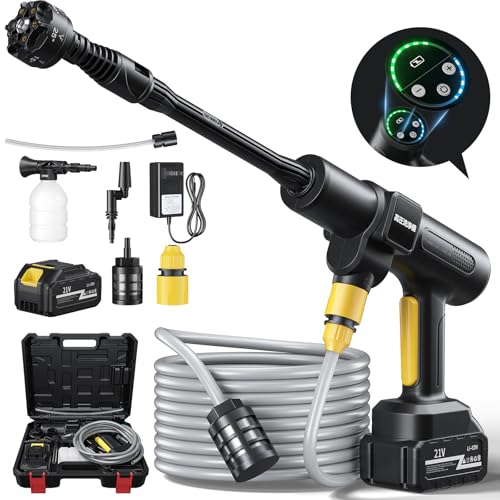 高圧洗浄機 充電式6in1  マキタバッテリ互換 21V バッテリ別途購入 高圧洗浄機 充電式 6in1 21V バッテリー・充電器付 マキタ