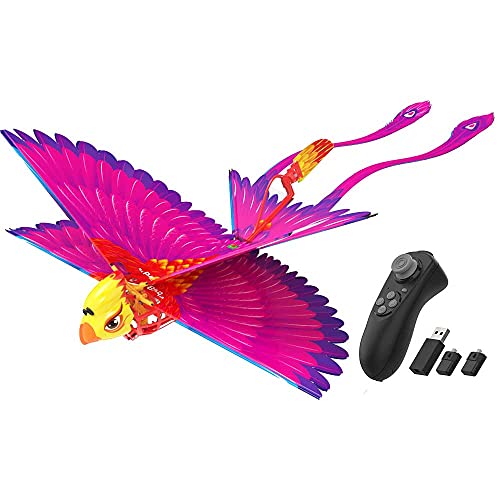 avail GoGoBird ゴーゴーバード 鳥型ドローン 本物の鳥のはばたき 簡単操作 予備バッテリー付き(パープル)