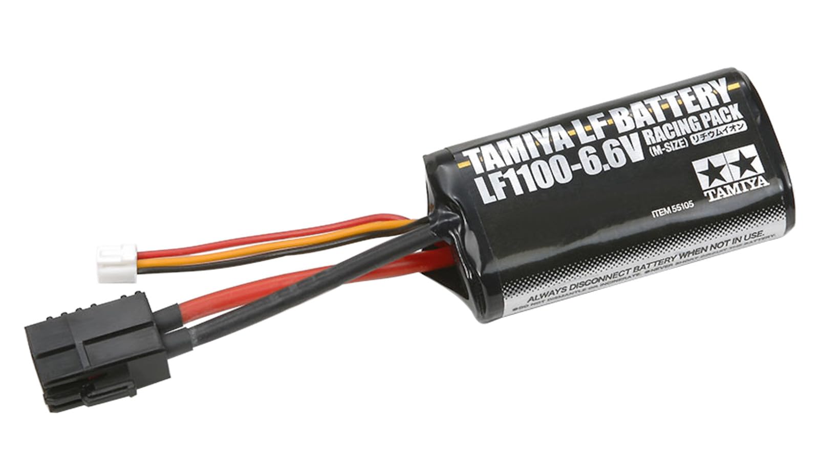 タミヤ(TAMIYA) バッテリー&充電器シリーズ LFバッテリー LF1100-6.6V レーシングパック (Mサイズ) 55105