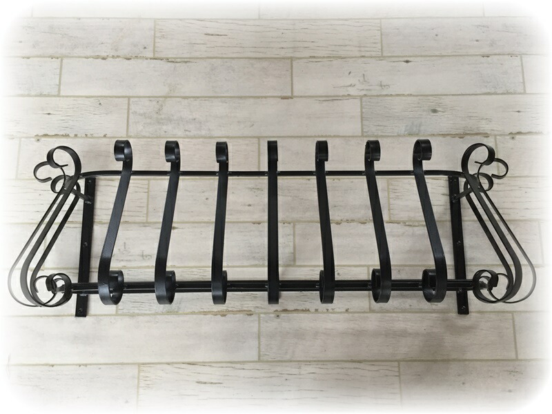 日本製 フラワーバルコニー 910mm ロートアイアン 店卸し資産 戸外掛かり錆止め 解かす亜鉛メッキ工業 フラワー特別席 花台 プランター Cannes Encheres Com