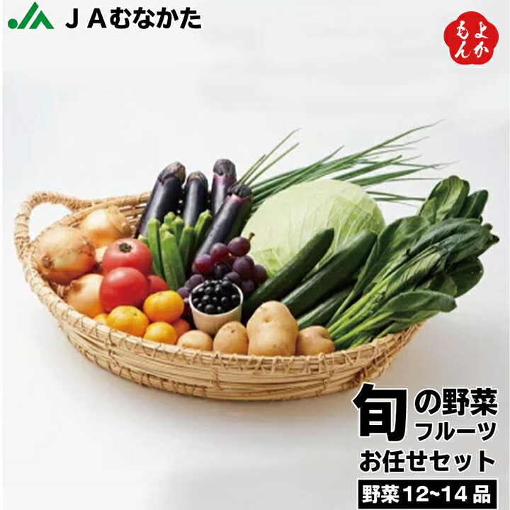 むなかた旬の野菜・フルーツお任せセット【送料無料】宗像農業協同組合 九州 福岡 お取り寄せグルメ 福岡県よかもんショップ