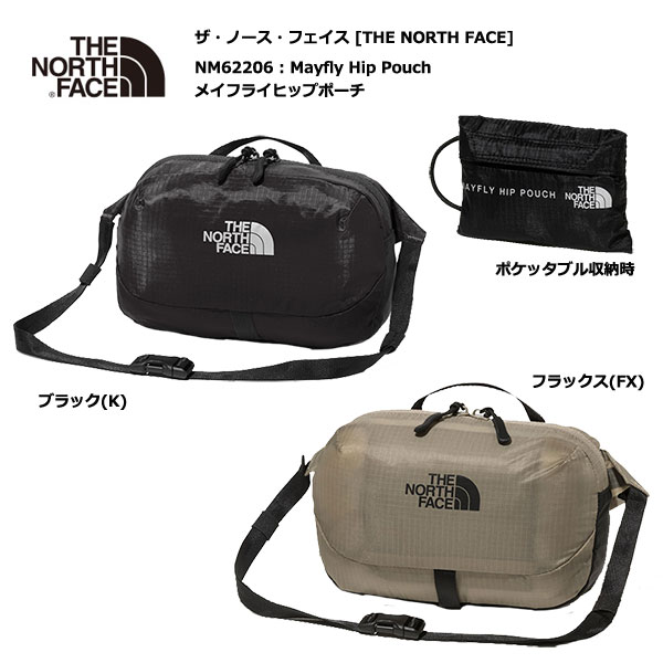 最先端 ノースフェイス ザ Pouch 2L NM62206 メイフライヒップポーチ2L FACE Hip THE NORTH Mayfly バッグ