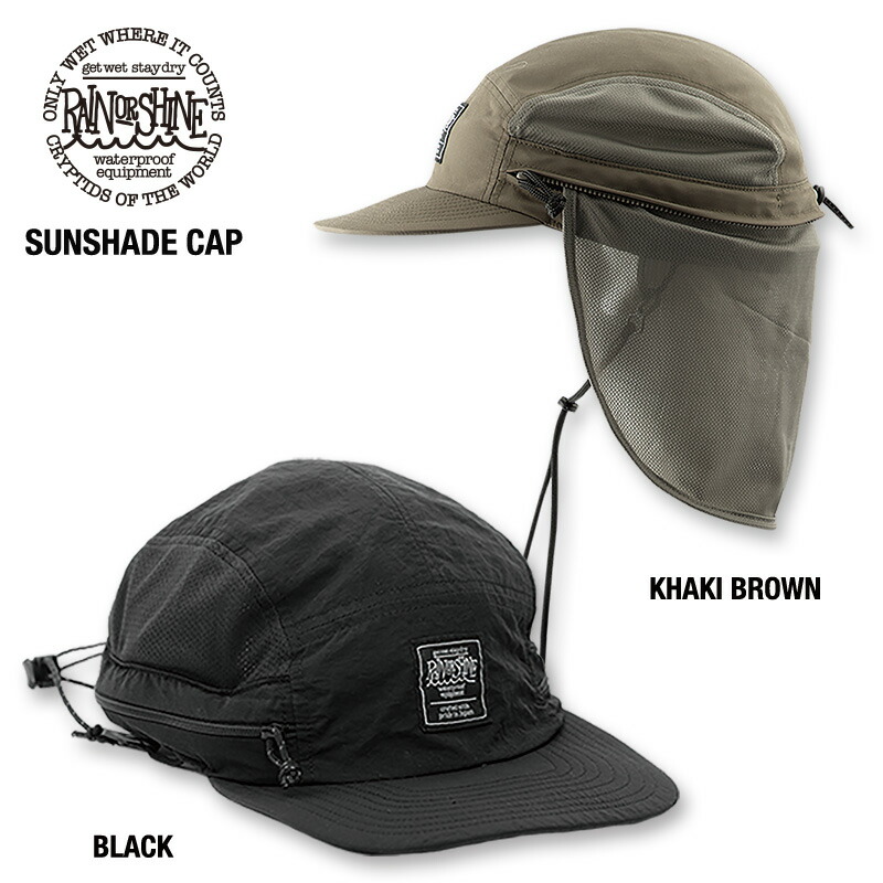 RAIN OR SHINE SUNSHADE CAP / レインオアシャイン サンシェイドキャップ サーフ,うしろ側カントリー,アウトドア,米国海兵隊員運動競技