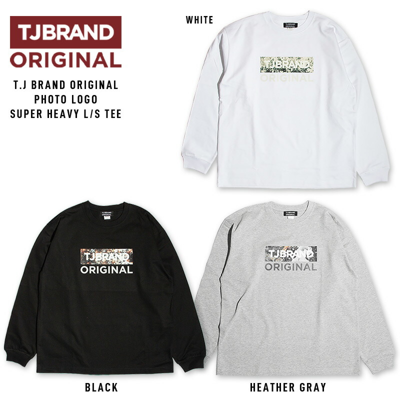 T.J Brand original PHOTO LOGO SUPER HEAVY LONG SLEEVE TEE / ティージェイ ブランド オリジナル フォトロゴスーパーヘビーロングスリーブTシャツ