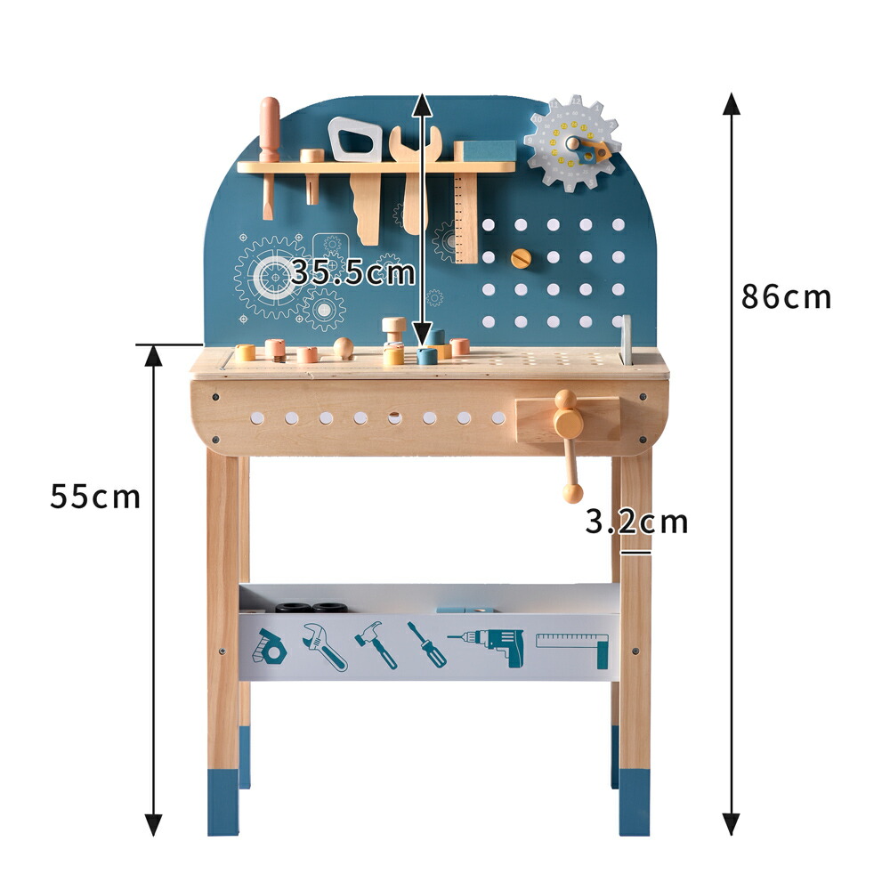 新作限定価格 大工さん おままご工具台セット 誕生日 子供 室内 遊び おもちゃ 工具おもちゃ 知育玩具 工具セット 国内食品衛生法規格試験に合格 ごっこ遊び レンチ ドライバー おもちゃ 工具 男の子 女の子 誕生日プレゼントおもちゃ 木製 Butlerchimneys Com
