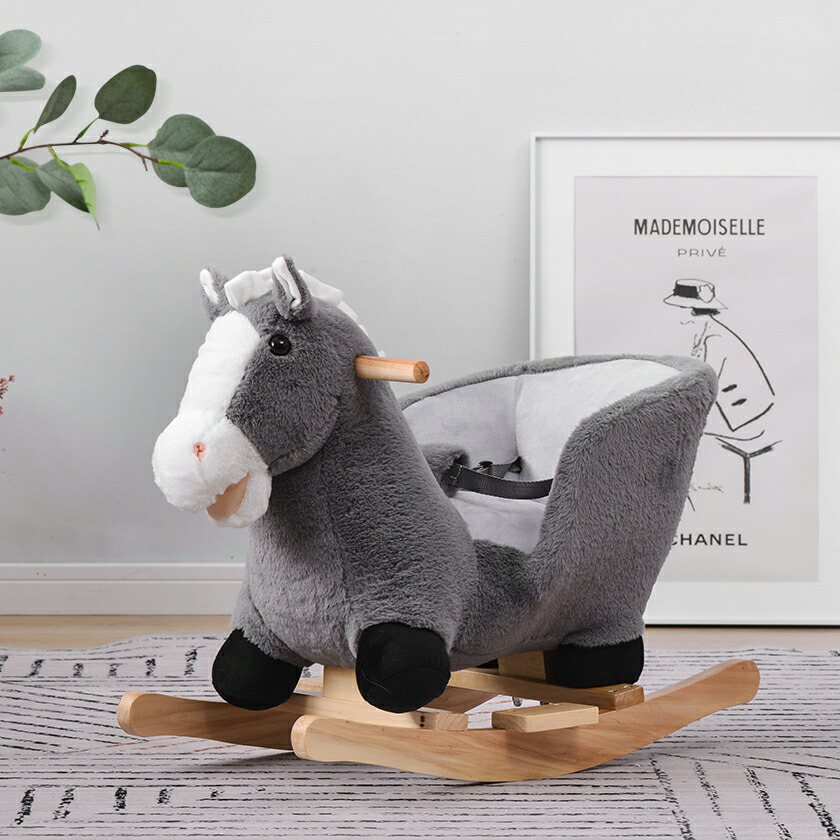 楽天市場 子供用 乗り物 おもちゃ 乗用 玩具 木馬 室内 乗れるぬいぐるみ 1年安心保証 かわいい 可愛い 縫いぐるみ アニマルロッキング 揺れる 座れる 赤ちゃん ベビー 幼児 子供 誕生日プレゼント 送料無料 スーツケース専門店 Busyman